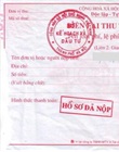 Payment receipt